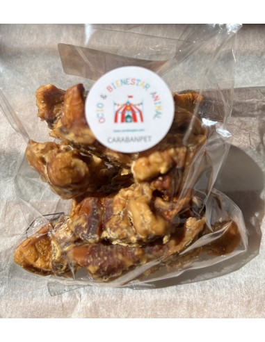 Snacks pollo con manzana