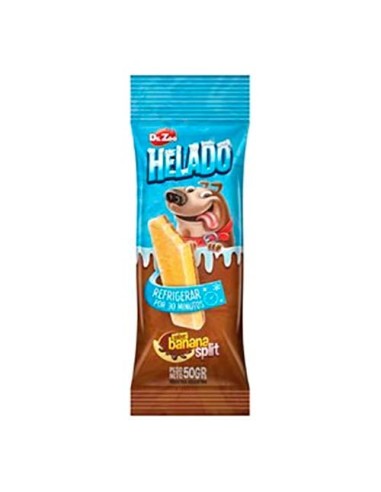 Helado de banana split