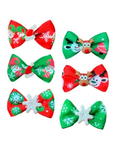 Lacitos de Navidad con goma