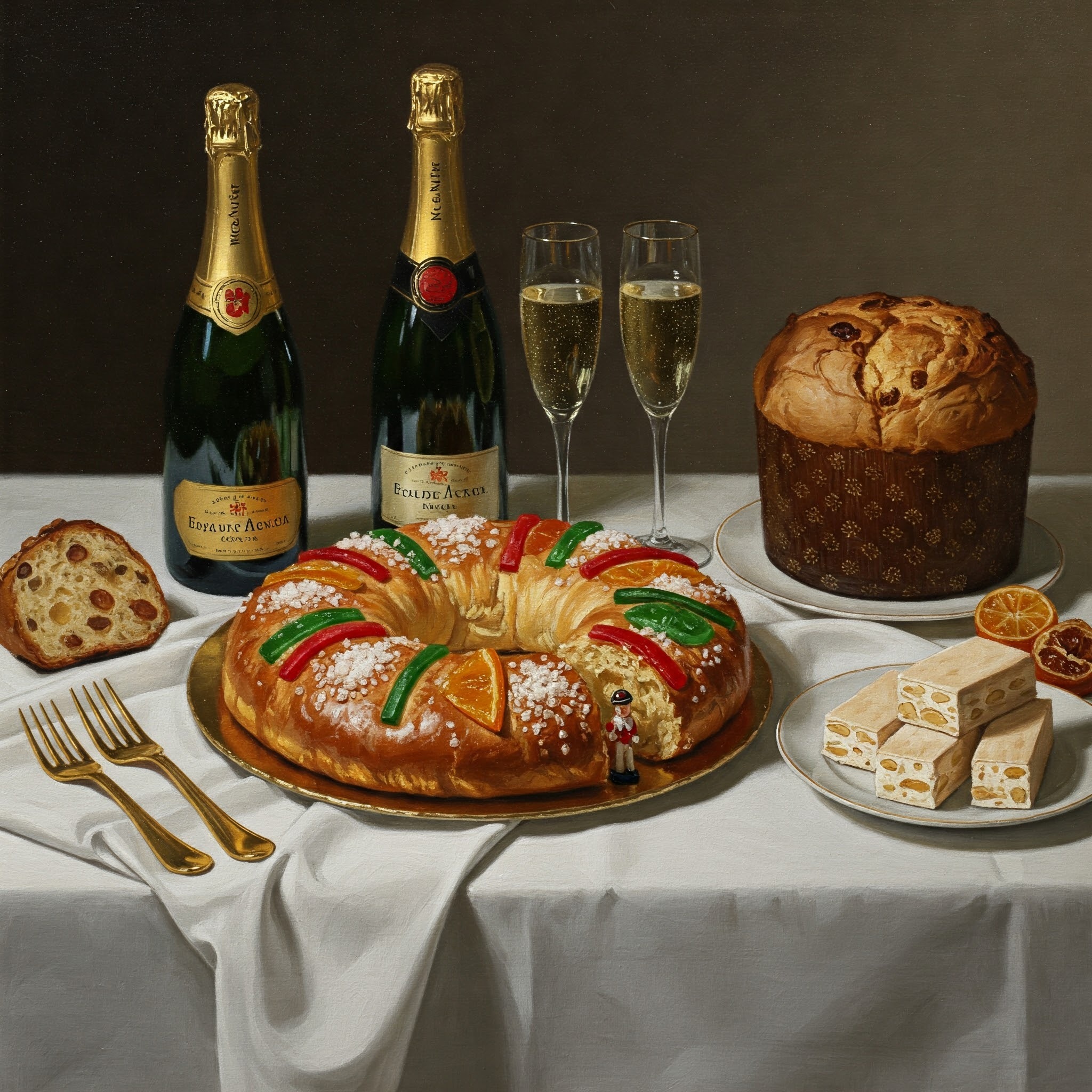 NOVEDADES - ROSCÓN, CHAMPÁN, TURRÓN, PANETTONE
