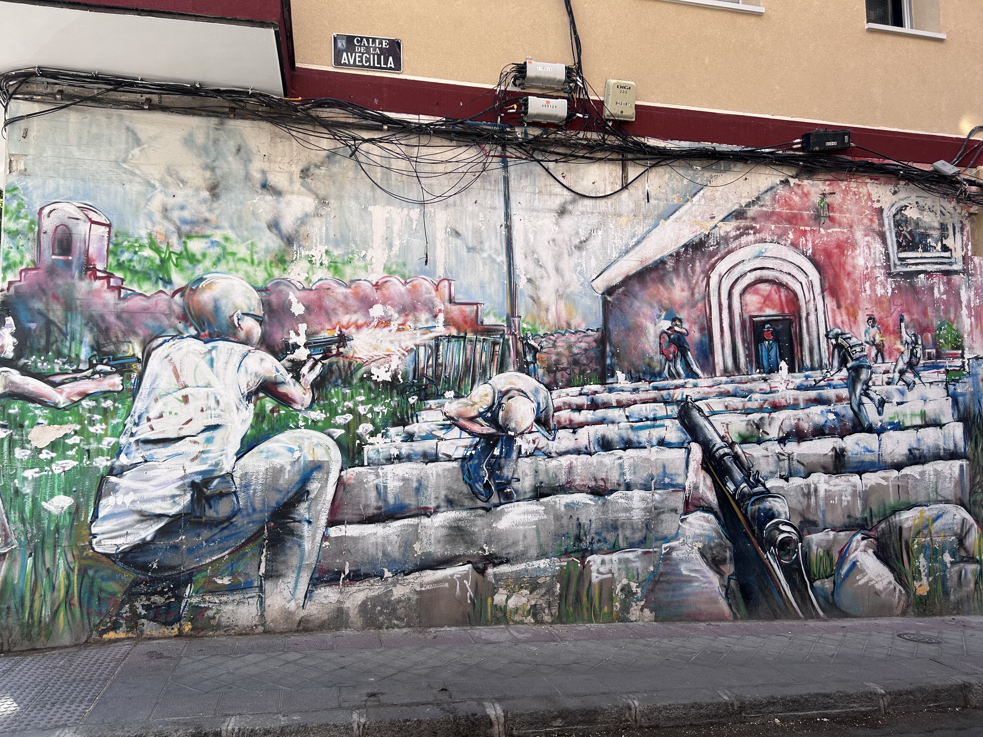 LOS MURALES DE CARABANCHEL